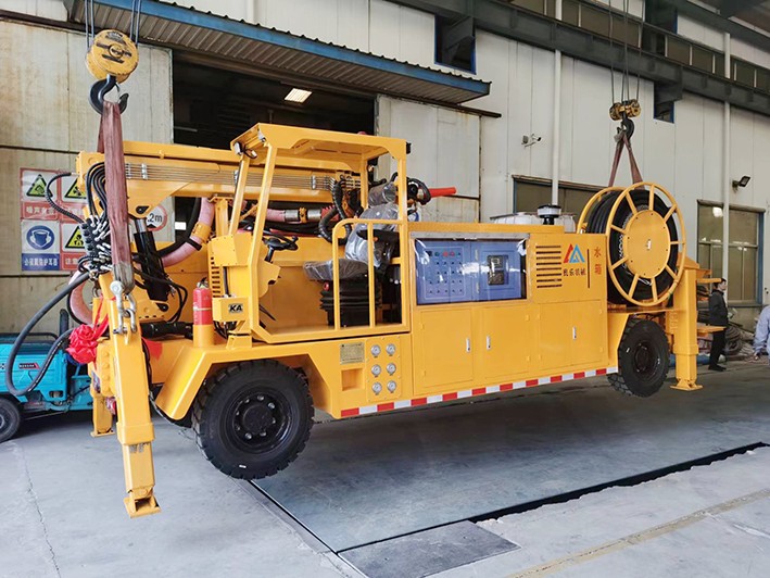 疫情防控不松懈，柴油機(jī)礦用混凝土濕式噴射車正常發(fā)貨！